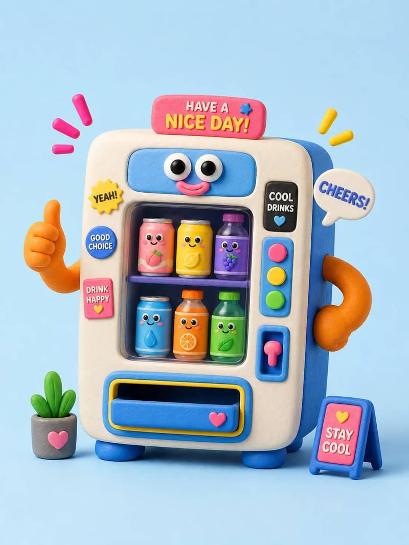 Clay Vending Machine