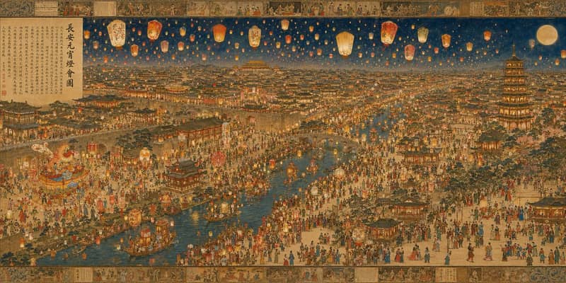 Tang Dynasty Chang'an Lantern Festival